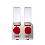 AROMA 2 Ingredient Disp Wall Mount S/steel AC2000