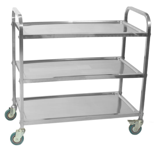 Kh Classik Chef 3 Tier Trolley 950 x 550 x 940mm S/Steel 97196